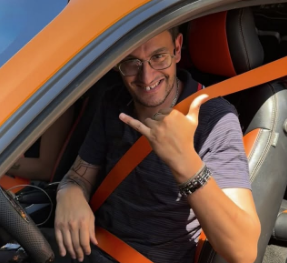 Cintura personalizzata Rebelt — auto di Giovanni